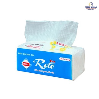 Khăn giấy rút đa năng 100 tờ/2 lớp