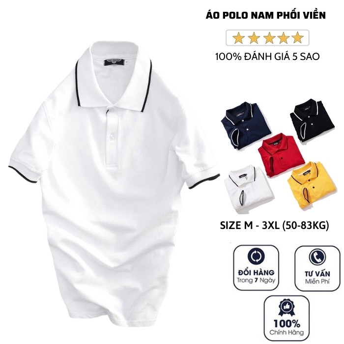 Áo thun Polo nam cổ bẻ vải cá sấu Cotton xuất xịn, chuẩn đẹp GRAMEN