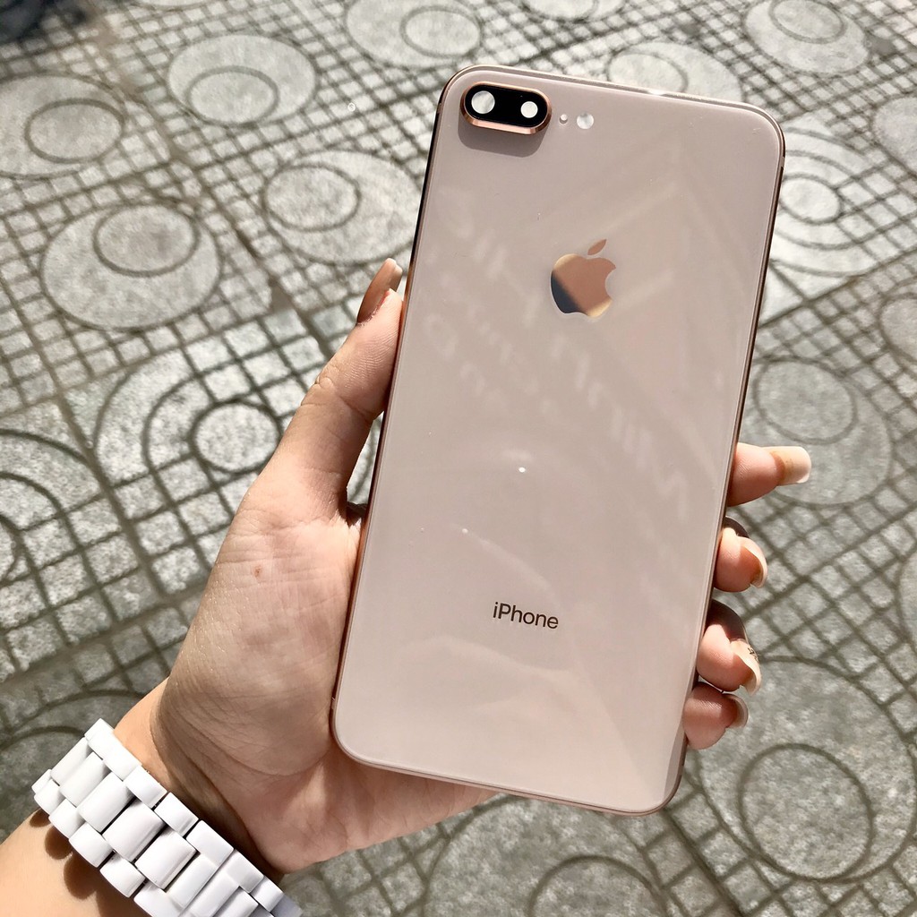 Vỏ độ iPhone 7 Plus lên iPhone 8 Plus đủ màu, kèm bộ phím và khay sim