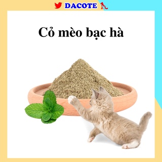 Hình ảnh Cỏ mèo bạc hà catnip DACOTE giúp mèo khỏe mạnh trị búi lông gói 1g chính hãng