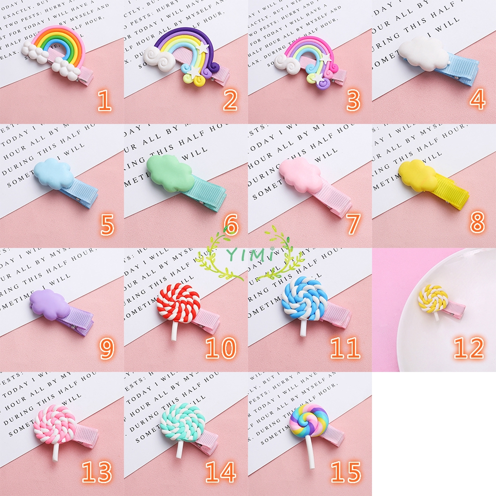 Clip cắt tóc trên đám mây / cầu vồng❤Yimi❤