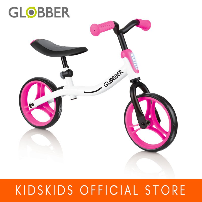 Xe Thăng Bằng Globber Go Bike - Trắng/Hồng