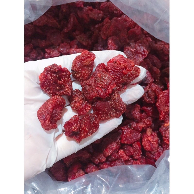 500g Dâu Tây Sấy Dẻo