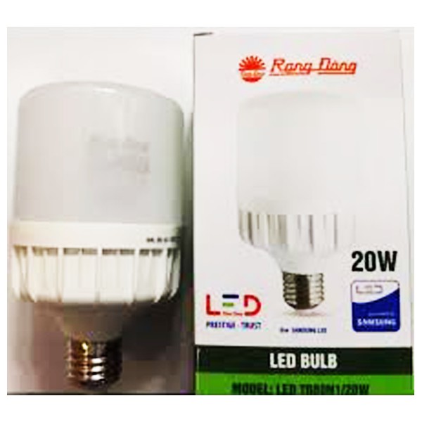 Đèn bulb trụ, đèn led bulb trụ  Rạng Đông 20W, 30W, 40W, 50W, bảo hành 2 năm