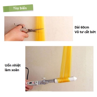 Tóc line 😍FREESHIP😍 tóc giả kẹp line, tóc kẹp line thời trang, tóc hóa trang vũ hội
