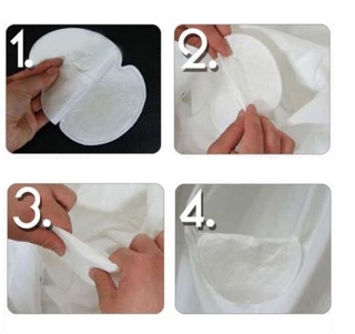 MIẾNG DÁN MỒ HÔI NÁCH NHẬT 5k/túi 2 miếng dán