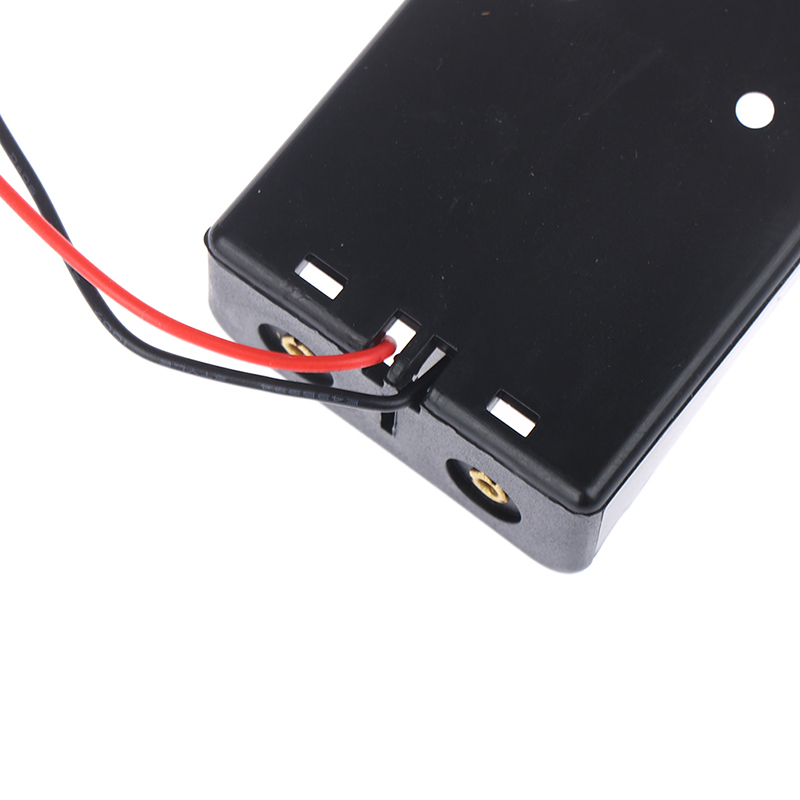 1 Hộp Nhựa Đựng Pin Li-Ion Cho 2 / 3 / 4x3.7v 18650 Diy
