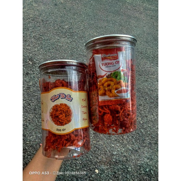 300gr Khô Bò Sợi Đỏ [HÌNH THẬT 100%] FREESHIP ĐƠN TỪ 50K