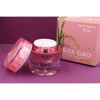 Kem trắng da mặt sữa gạo COSY WHITE trắng da chống nắng chuyên dành cho da đen sạm lỗ chân lông to - 30g