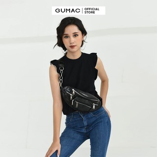 Áo len nữ phối tay bèo AA9213 GUMAC