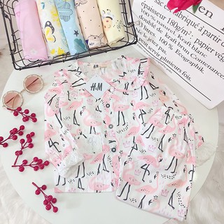 PIJAMA CHO BÉ GÁI REN ĐIỆU ĐÀ