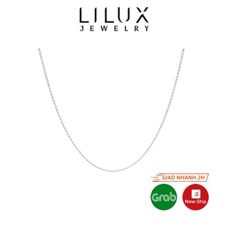 Dây mì mắt xích vuông sợi mảnh móc khoá DM010