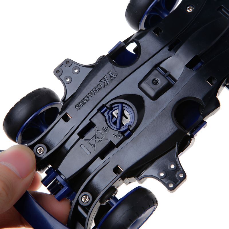 Bộ mô hình xe ô tô đua điều khiển từ xa 1:32 4WD tự lắp ráp cho bé