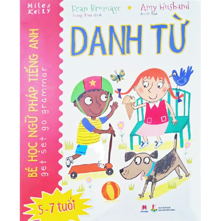 Sách - Bé Học Ngữ Pháp Tiếng Anh: Danh Từ  - HHB