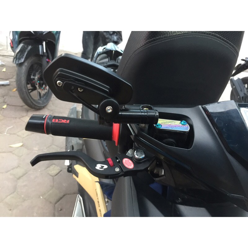 Bao tay racing boy RCB HG66 đen đỏ(hàng chính hãng rcb giá 1 cặp)