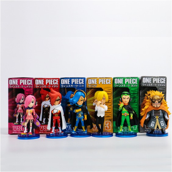 Mô hình Gia đình Vinsmoke Germa 66 Family WCF Full box . Gia Đình Sanji hắc cước - Figure One Piece