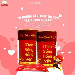 Men sống hồng yến cầu bình an