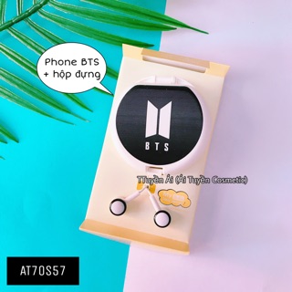 ✅Tai nghe BTS nhét tai -kèm hộp đựng có mic