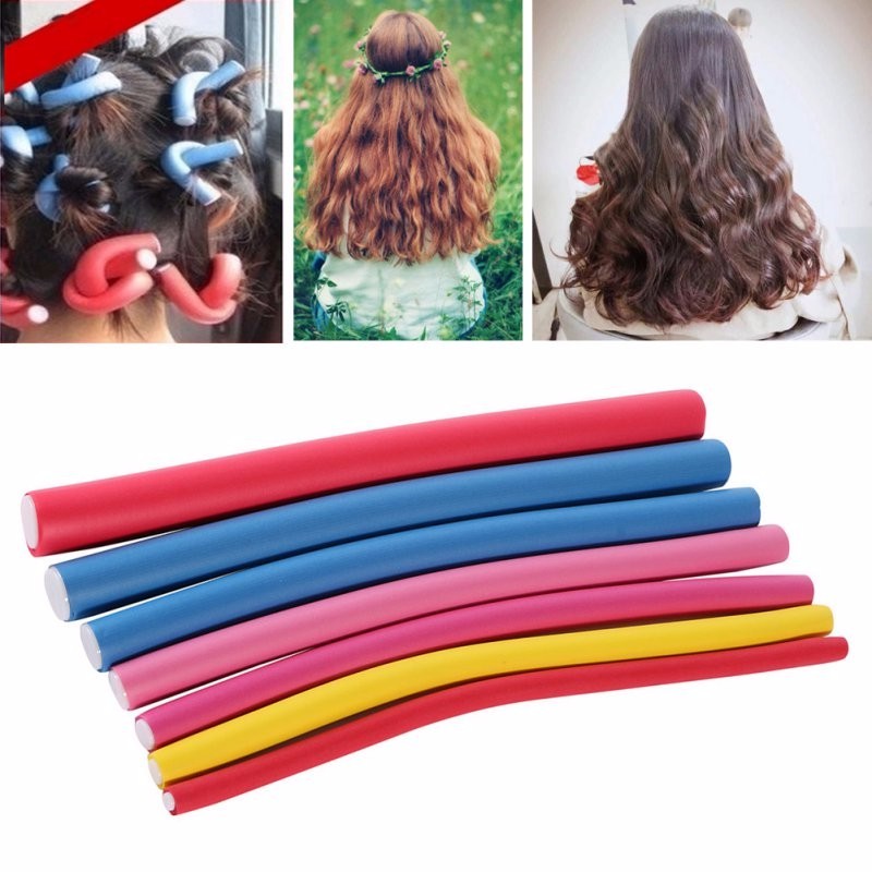 Thanh cuốn Flexi Rod ( túi 10 thanh) tạo lọn tóc đơn giản, trẻ trung, cá tính