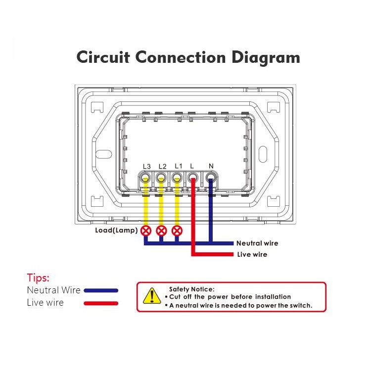 Công tắc cơ thông minh 2 nút HCN màu trắng - Hàng cao cấp, siêu bền App Tuya/Smartlife