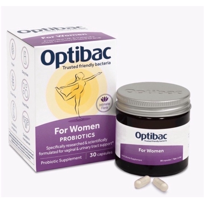 Optibac Men Lợi Khuẩn Cho Phụ Nữ