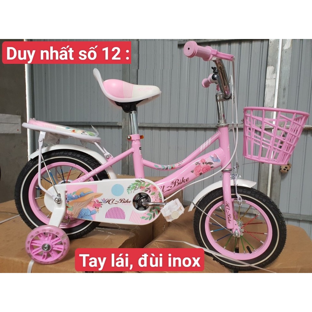 Siêu rẻ xe đạp trẻ em cho bé gái từ 2.5-8 tuổi - ảnh sản phẩm 2