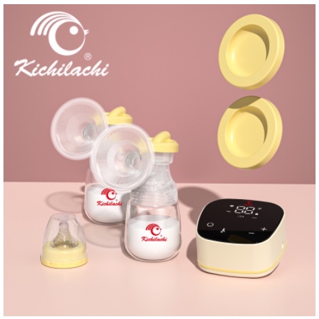 Máy Hút Sữa Điện Đôi Kichilachi Plus Hút Êm, Không Đau, Kiệt Sữa Phiên Bản Mới - BẢO HÀNH CHÍNH HÃNG