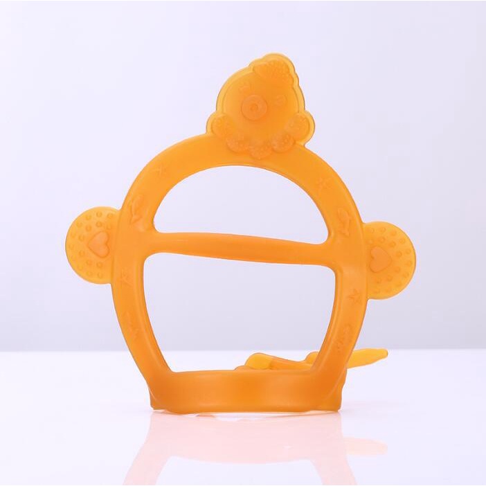 Đồ Gặm Nướu Đeo Tay Bằng Silicone An Toàn Thực Phẩm Dành Cho Trẻ Nhỏ