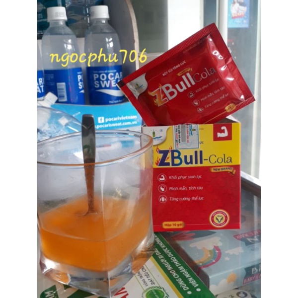 [Chính hãng] Bột sủi ZBull - cola