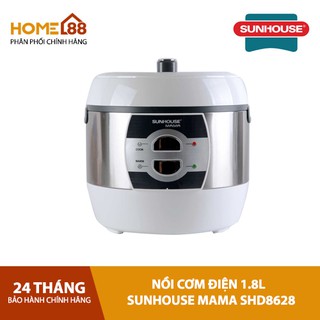Nồi cơm điện 1.8lit Sunhouse Mama SHD8628 chính hãng giá tốt