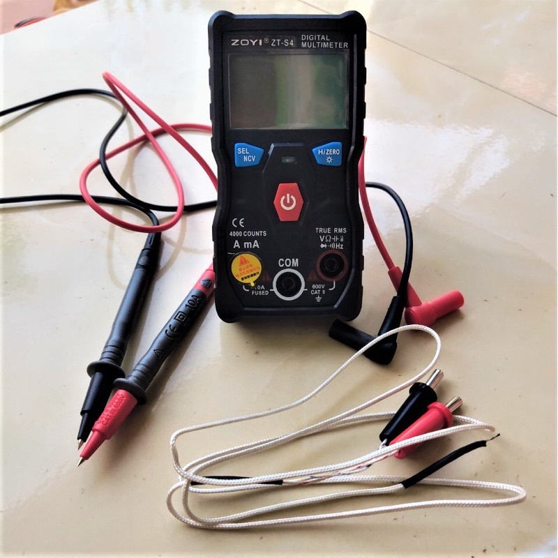 Đồng hồ vạn năng, Đồng hồ đo điện tự động auto ZOYI ZT-S4