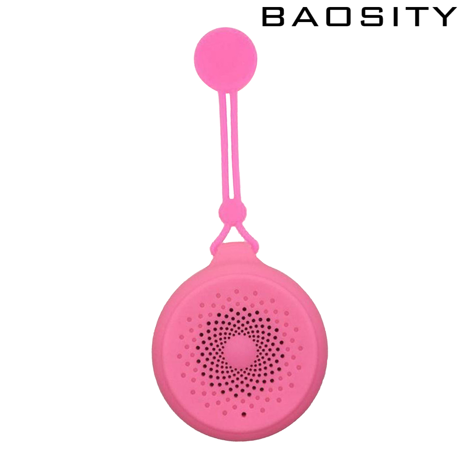 [BAOSITY]IPX6 Bluetooth Shower Speakers Pairs Easily for Bathroom Outdoors Beach Pink