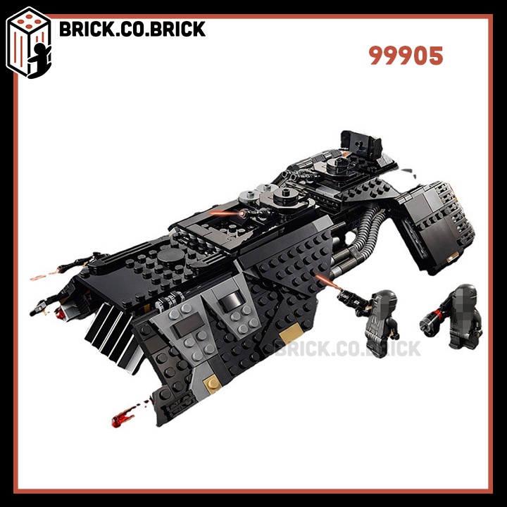 Xếp Hình Tàu Vận Tải Không Gian Đồ chơi Lắp ráp Knights of Ren Transport Ship The Rise of Skywalker 99905