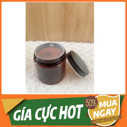 💢{SIÊU BÁN BUÔN/BÁN SĨ}💢 Hũ nhựa chiết mỹ phẩm - Hũ nhựa nâu nắp nhôm 200gram