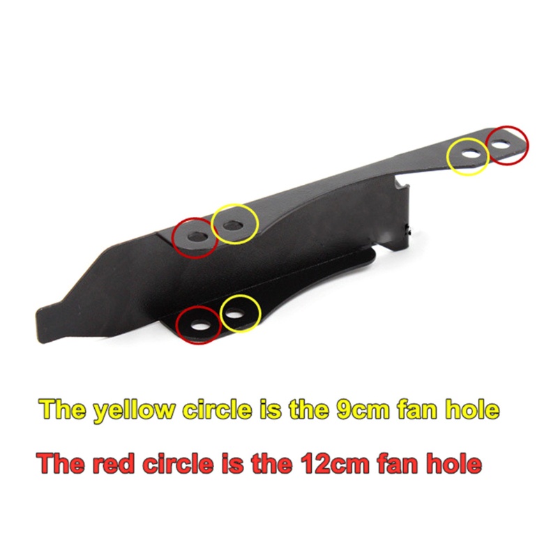 Giá Đỡ 3 Quạt Tản Nhiệt Máy Tính 1Set 9cm 12cm