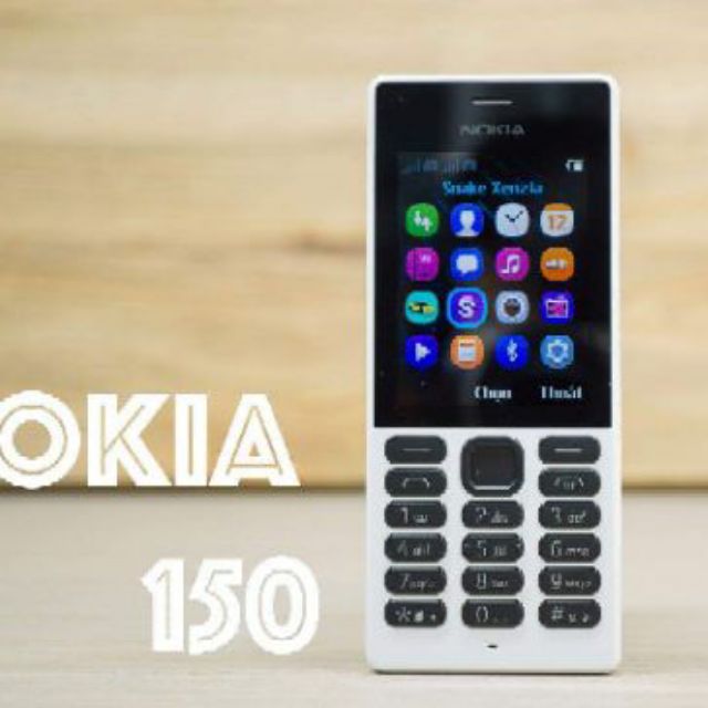 Điện thoại chính hãng nokia 150 2sim 2 sóng có máy ảnh