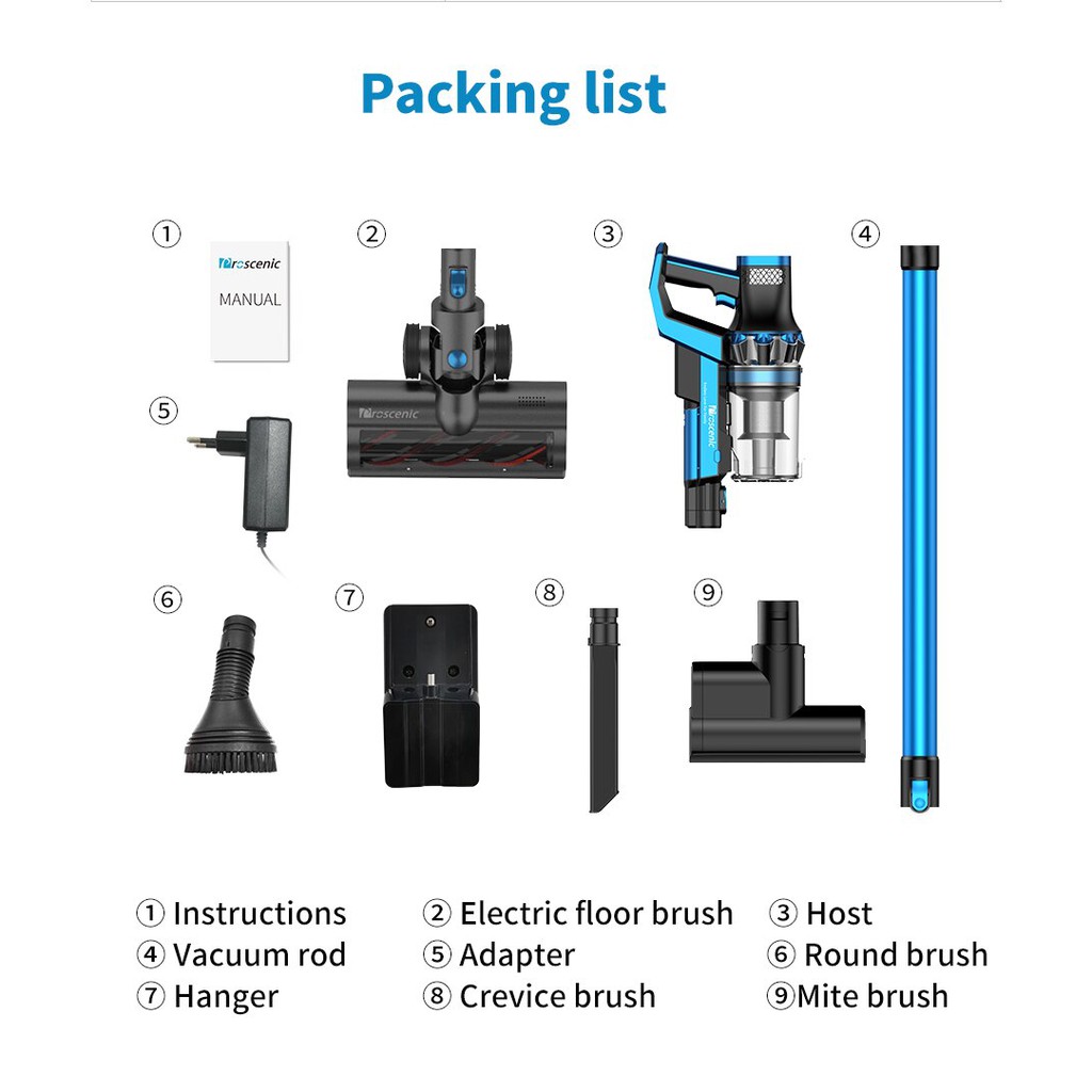 [GIAO NHANH 1H] Máy hút bụi cầm tay Proscenic P10 chính hãng BH 12 tháng | BigBuy360 - bigbuy360.vn