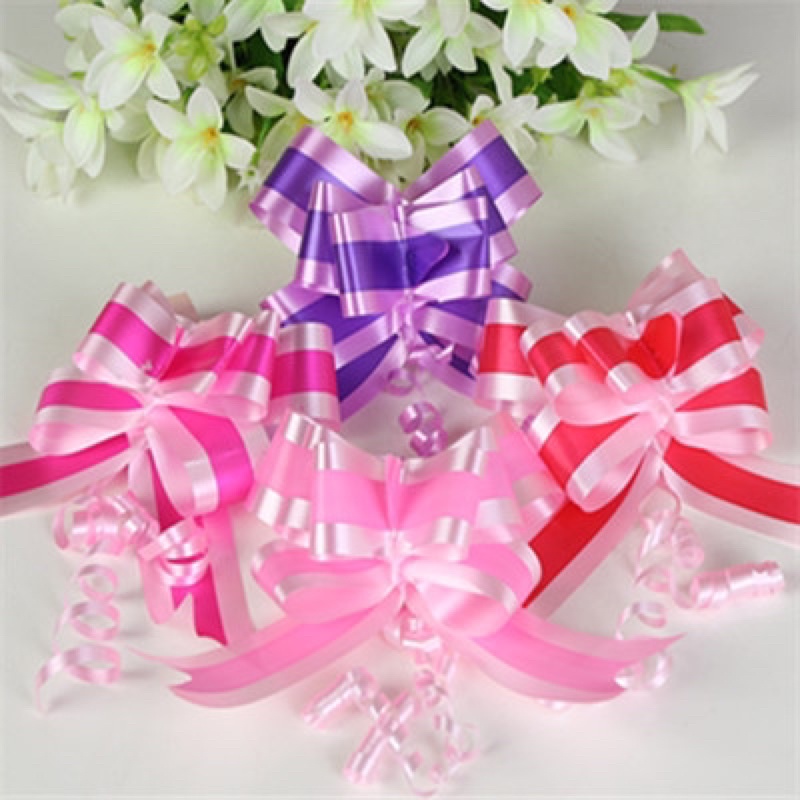 Set 5 Nơ Rút Gói Quà Size 18MM/55MM