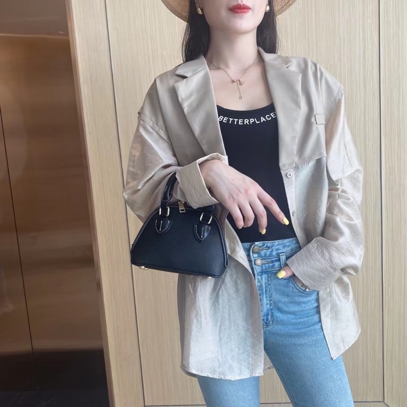 Túi đeo chéo có quai xách phong cách Hàn Quốc