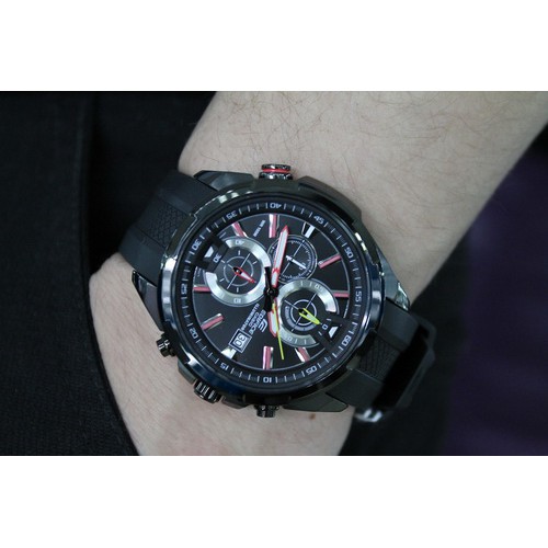 Đồng Hồ Nam Casio Edifice EFR-536PB-1A3VDF Dây Nhựa - Chống Nước 100m