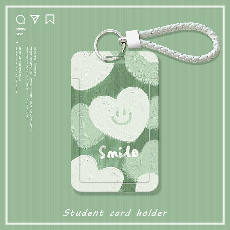 Vỏ Bọc Bảo Vệ Thẻ ID / Thẻ ID Họa Tiết Tranh Sơn Dầu Hoa Kiểu Nhật Bản