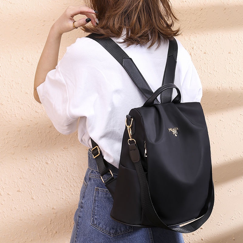 Balo Vải Oxford Chống Trộm Đa Năng Phong Cách Hàn Quốc Cho Nữ