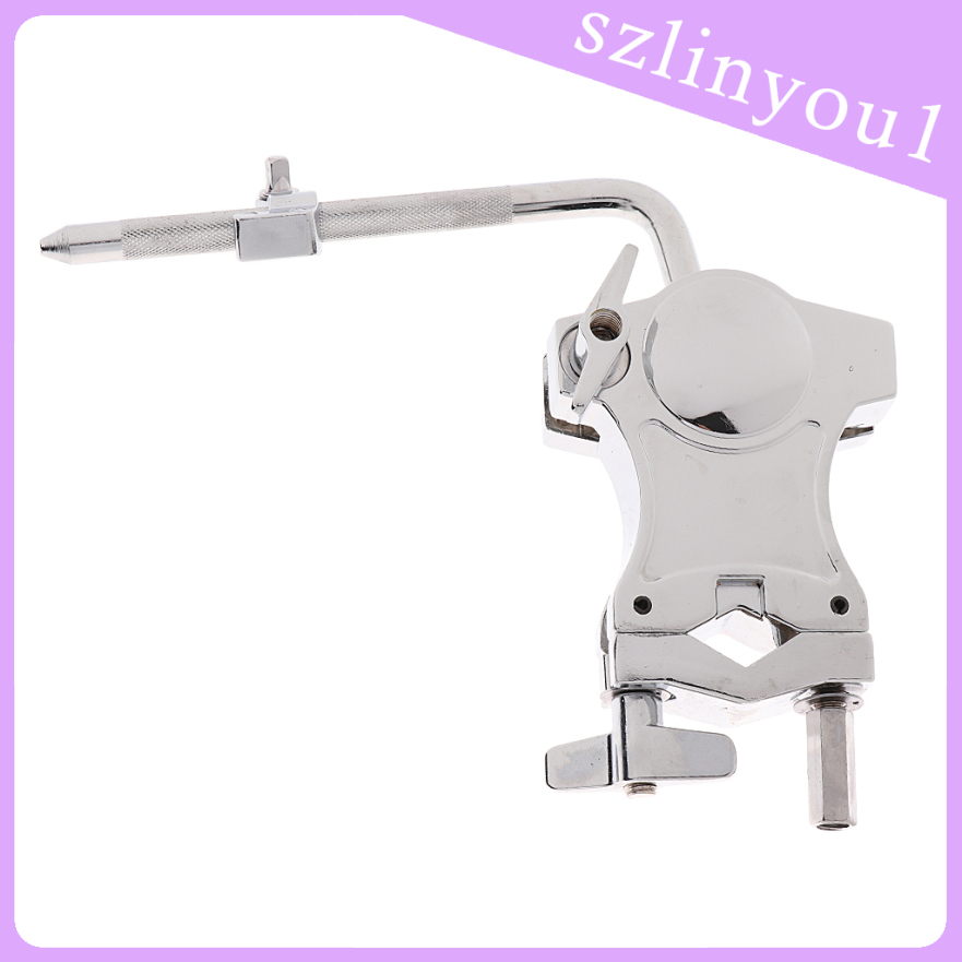 New Arrival DIY Tom Tom Clip-on Holder Support Stand Drum Accessory TH-04 Silver