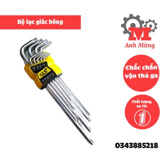 Bộ lục giác bông LS, lục giác hoa thị, nhiều kích cỡ khác nhau đáp ứng hết các loại bu lông