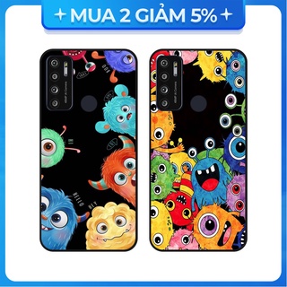 Ốp lưng vsmart joy 3/joy 4/active 3/bee 3/live/...dẻo đen hình icon hoạt hình