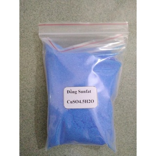 Đồng Sunfat CuSO4.5H2O 100gram dùng diệt nấm khuẩn, rong rêu vệ sinh ao hồ