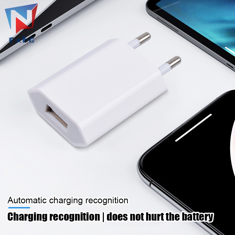 Củ Sạc USB 5W AC 5W AC Chuyên Dụng Cho IPhone IPad Samsung