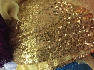 Vải kim sa sự kiện cưới