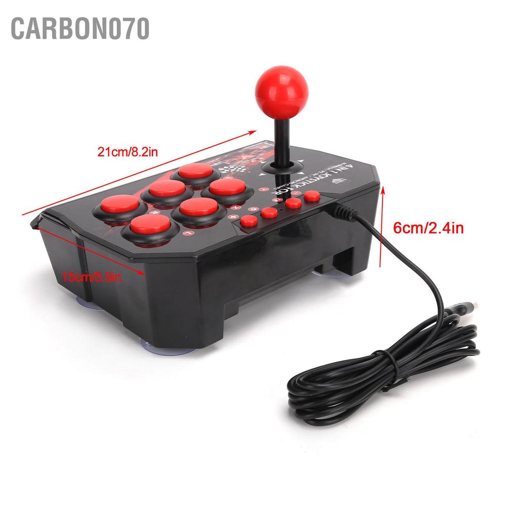 Hàng HOT Bảng điều khiển chơi game arcade có dây cho Switch / PC PS3【Carbon070】