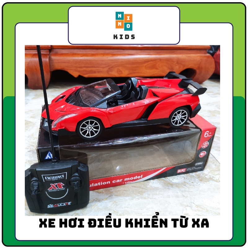 Xe ô tô điều khiển từ xa, ô tô đồ chơi, xe hơi đồ chơi cho bé trai gái 3 4 5 6 tuổi thông minh phát triển trí tuệ